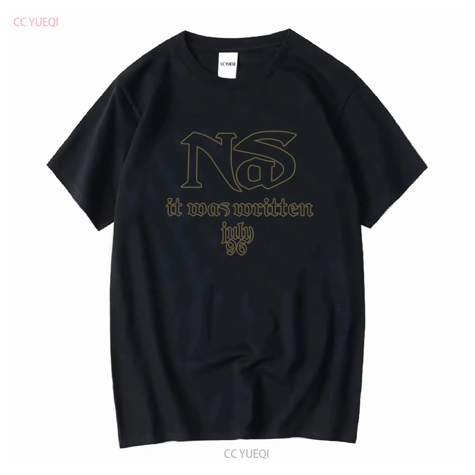 Streetwear Brand T Shirt - 1996 NAS it was written vtg