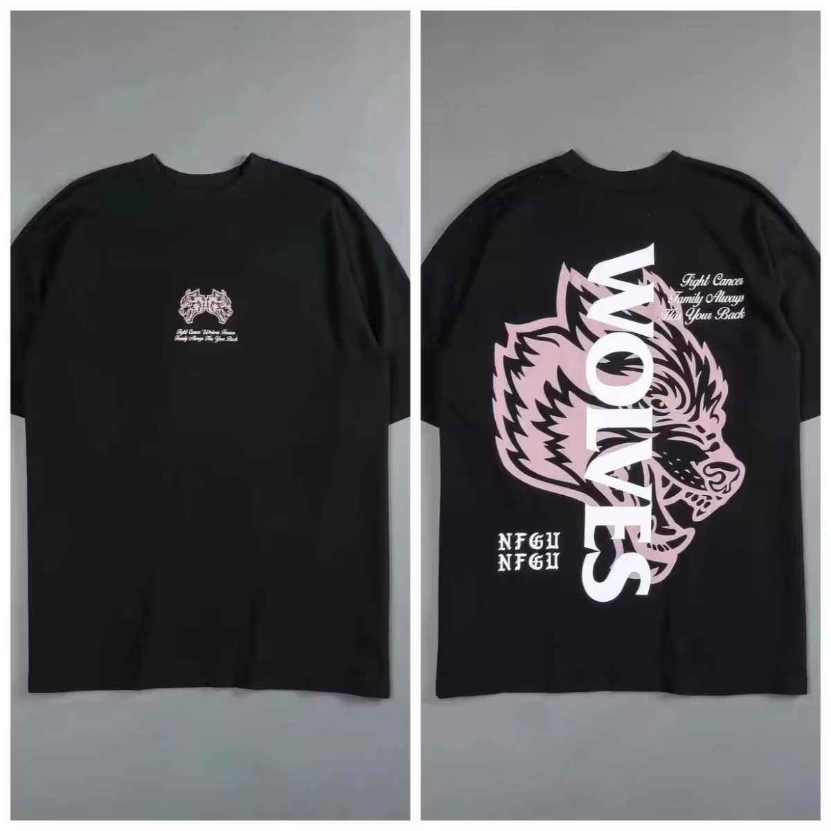 Retro Black Wolf Head High End - Streetwear High End Brand recension och pris