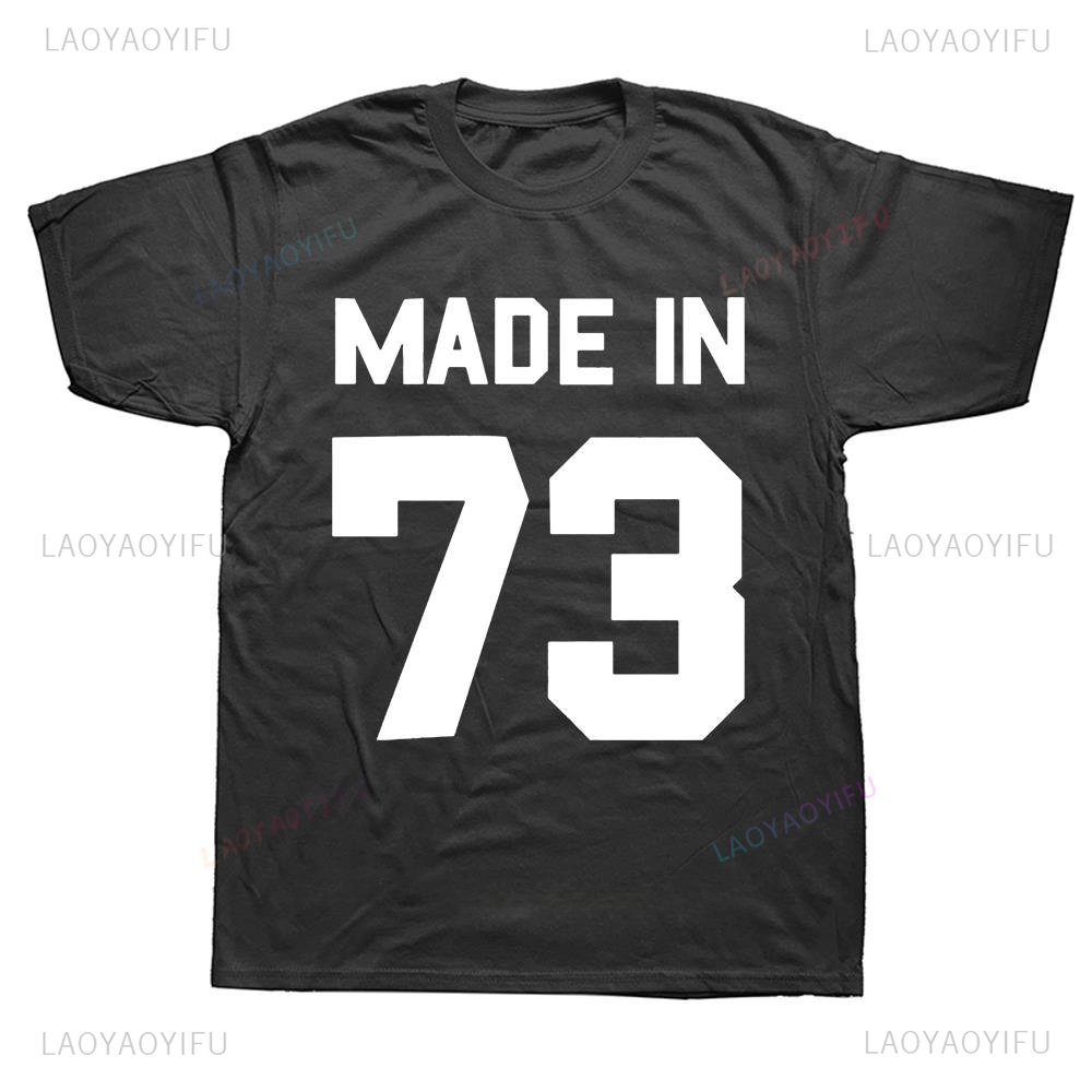 Hot Sale Made in 73 Graphic Cl - Streetwear Brand T Shirt recension och pris
