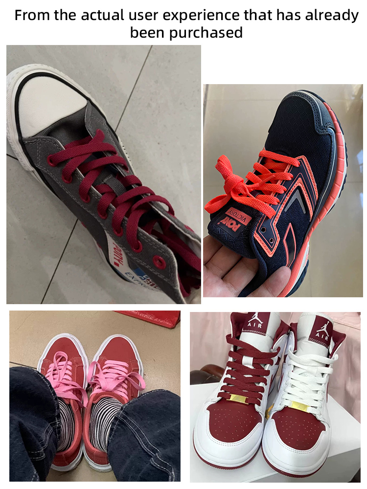 HIBERNI Flat Wide Shoelaces Wo - Travis Scott Lace recension och pris