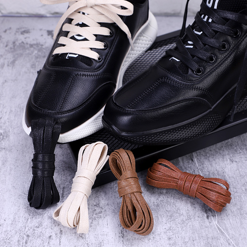 1Pair Waxed Cotton Shoelaces F - Travis Scott Lace recension och pris