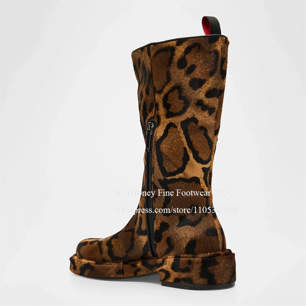 Leopard Print Calf Hair Side Z - Streetwear Zipper recension och pris