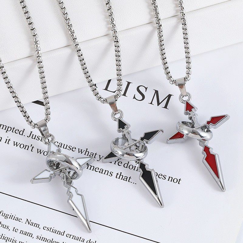 Trendy Brand Cross Pendant Nec - Streetwear Brand Rings recension och pris