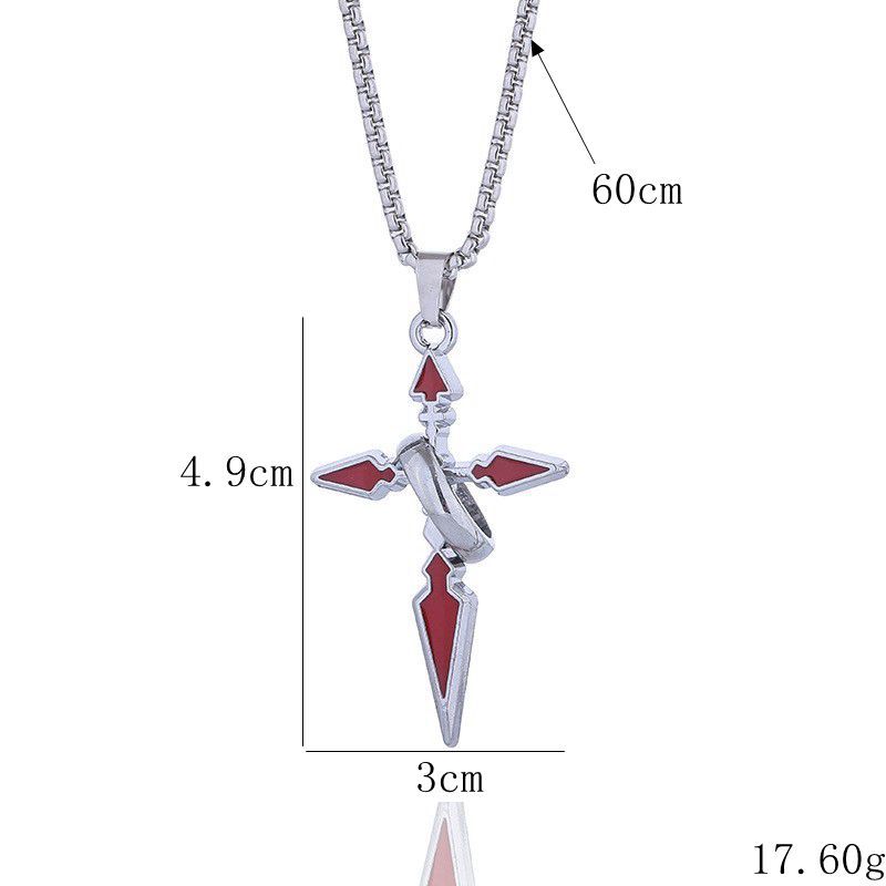 Trendy Brand Cross Pendant Nec - Streetwear Brand Rings recension och pris