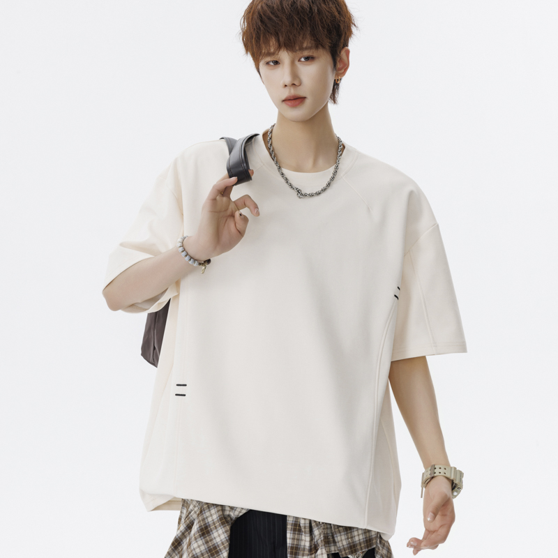 Summer Print T-shirt Men Half  - Streetwear Brand Japan recension och pris