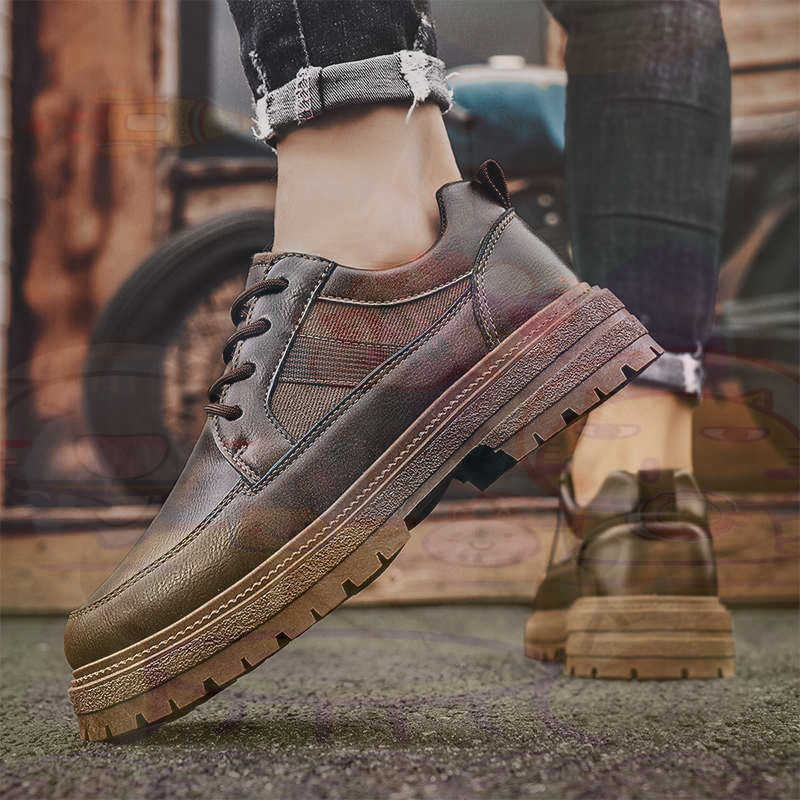 Dark Natural Leather Fashion T - Streetwear Brand Model recension och pris