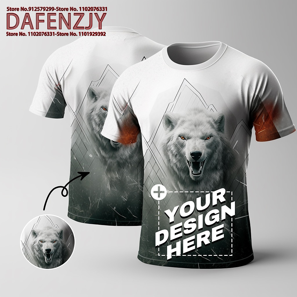 Custom Funny Pet Photo 3D All  - Streetwear Brand T Shirt recension och pris
