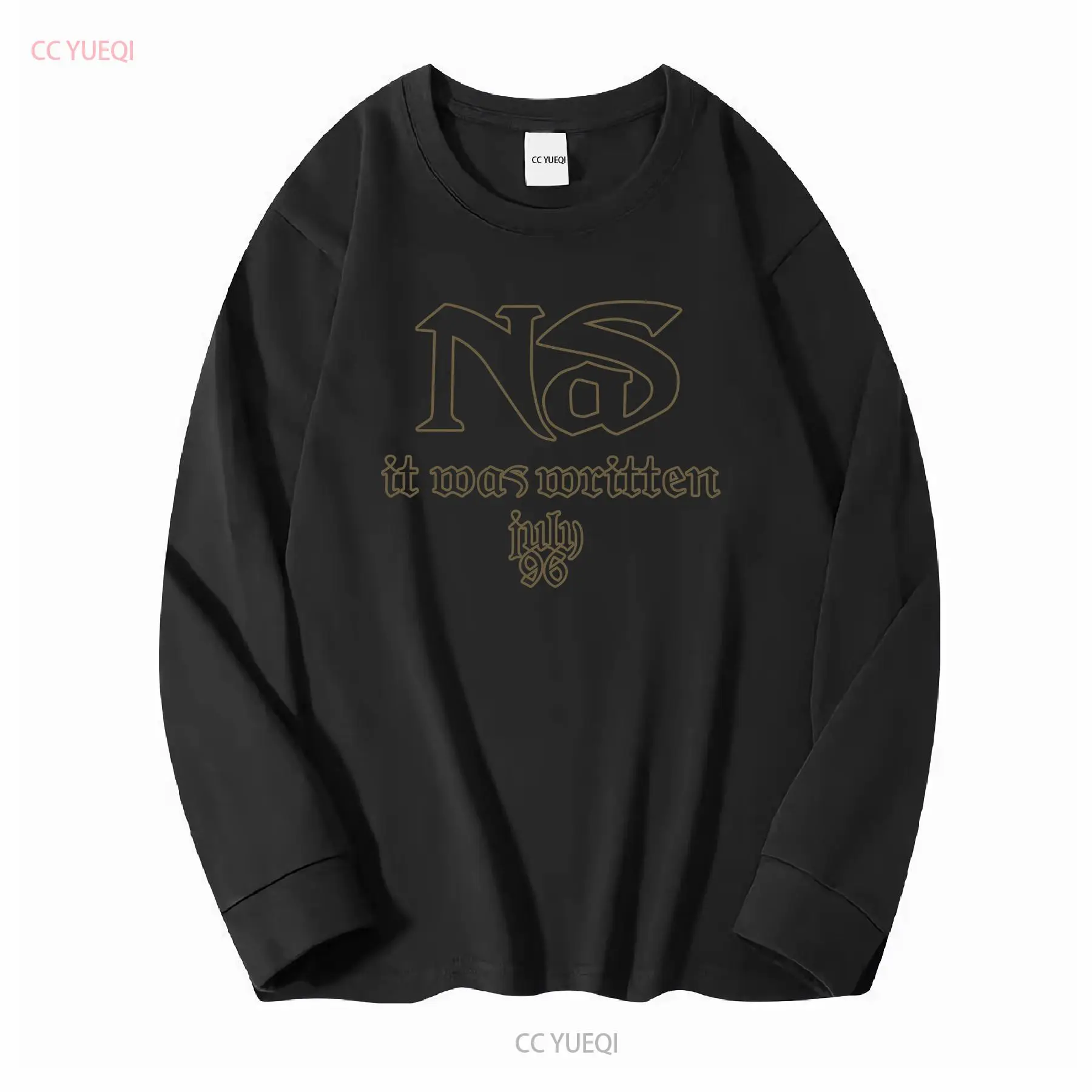 1996 NAS it was written vtg 90 - Streetwear Brand T Shirt recension och pris