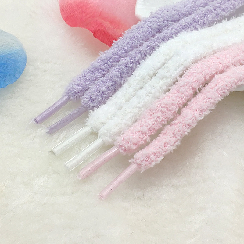 New Cute Hairy Soft Pink White - Travis Scott Lace recension och pris