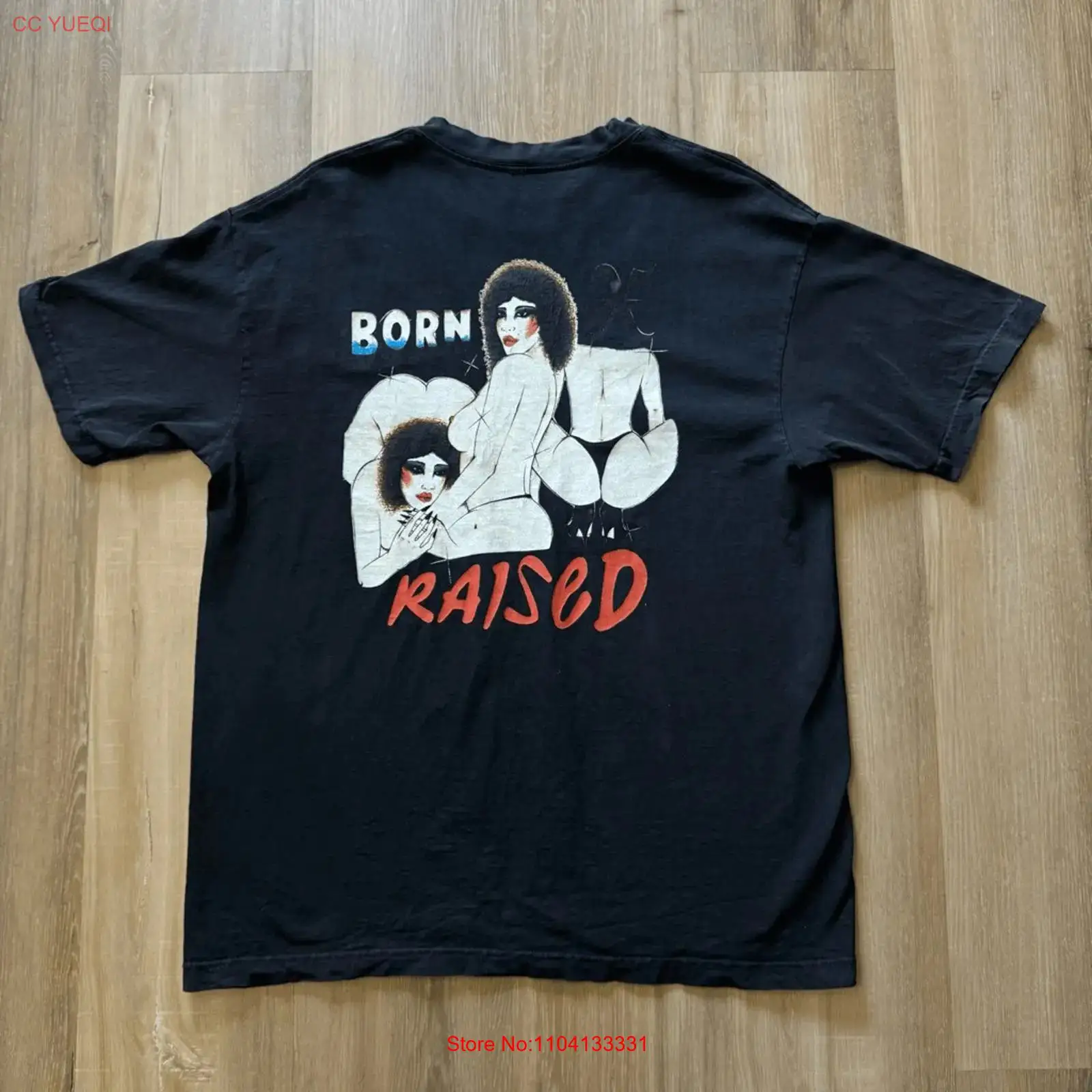 Born x Raised Brand Aqua Net T - Streetwear Brand Los Angeles recension och pris