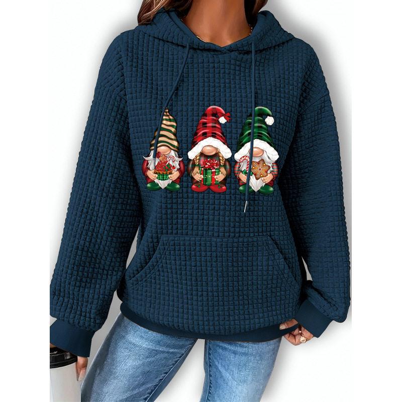 Christmas Print Hoodie Women's - Streetwear Brand Collection recension och pris