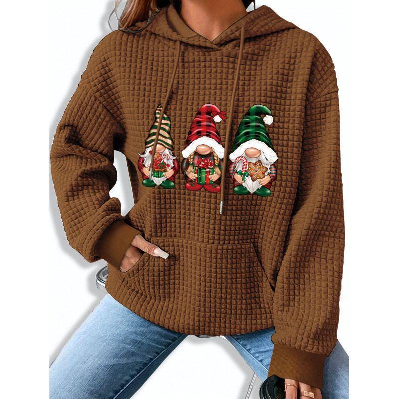 Christmas Print Hoodie Women's - Streetwear Brand Collection recension och pris