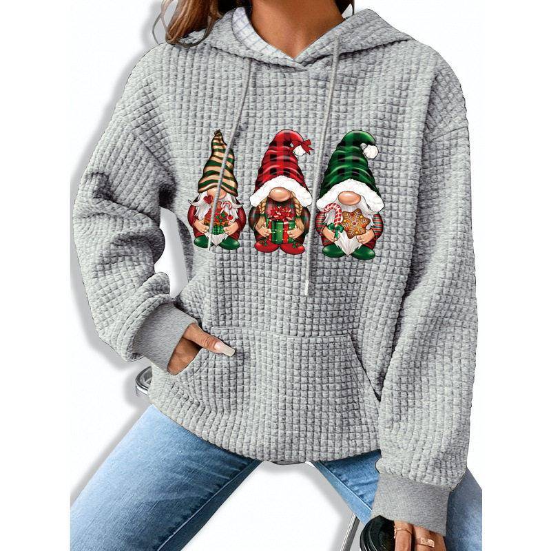 Christmas Print Hoodie Women's - Streetwear Brand Collection recension och pris