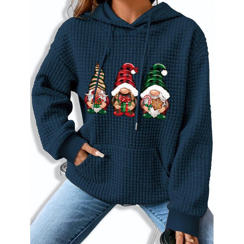 Christmas Print Hoodie Women's - Streetwear Brand Collection recension och pris