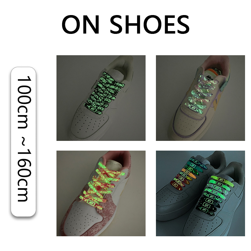 Luminous Shoelaces Night Glow  - Travis Scott Lace recension och pris