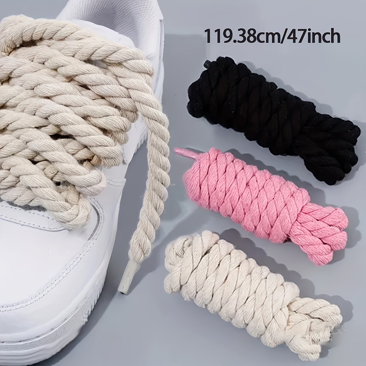 Handmade Braided Shoelaces - D - Travis Scott Lace recension och pris