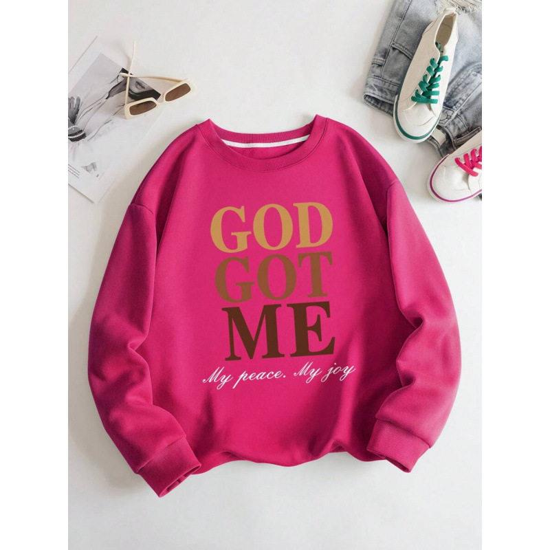 Letter Print Hoodie Women's Ca - Streetwear Brand Collection recension och pris