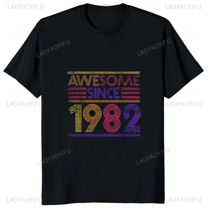 Limited Edition 1982 Vintage P - Streetwear Brand T Shirt recension och pris