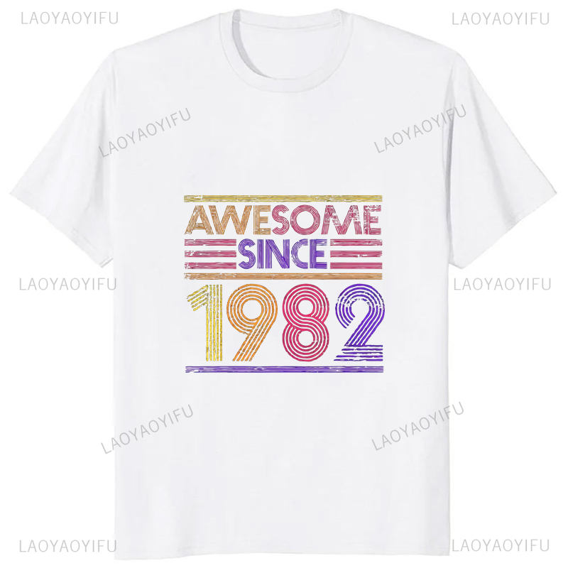 Limited Edition 1982 Vintage P - Streetwear Brand T Shirt recension och pris
