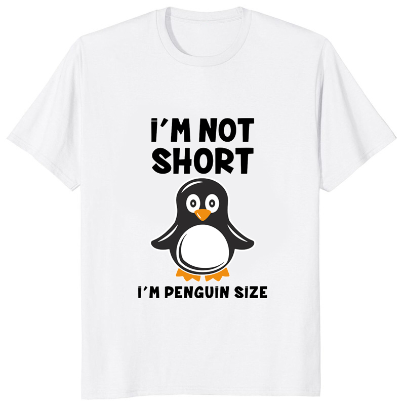 Im Not Short Im Penguin Size F - Streetwear Brand T Shirt recension och pris