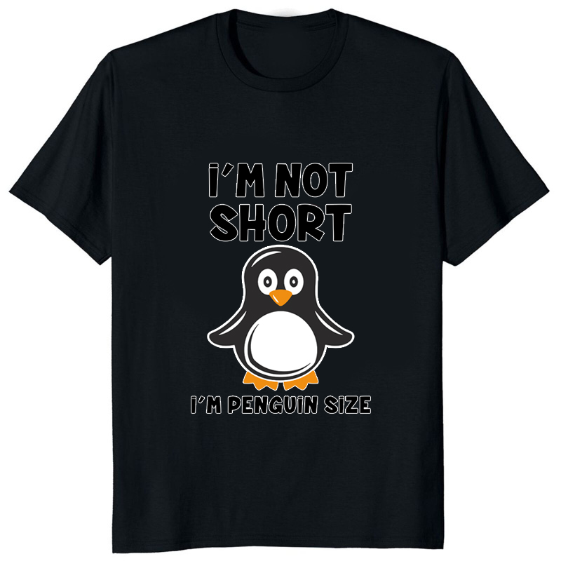 Im Not Short Im Penguin Size F - Streetwear Brand T Shirt recension och pris