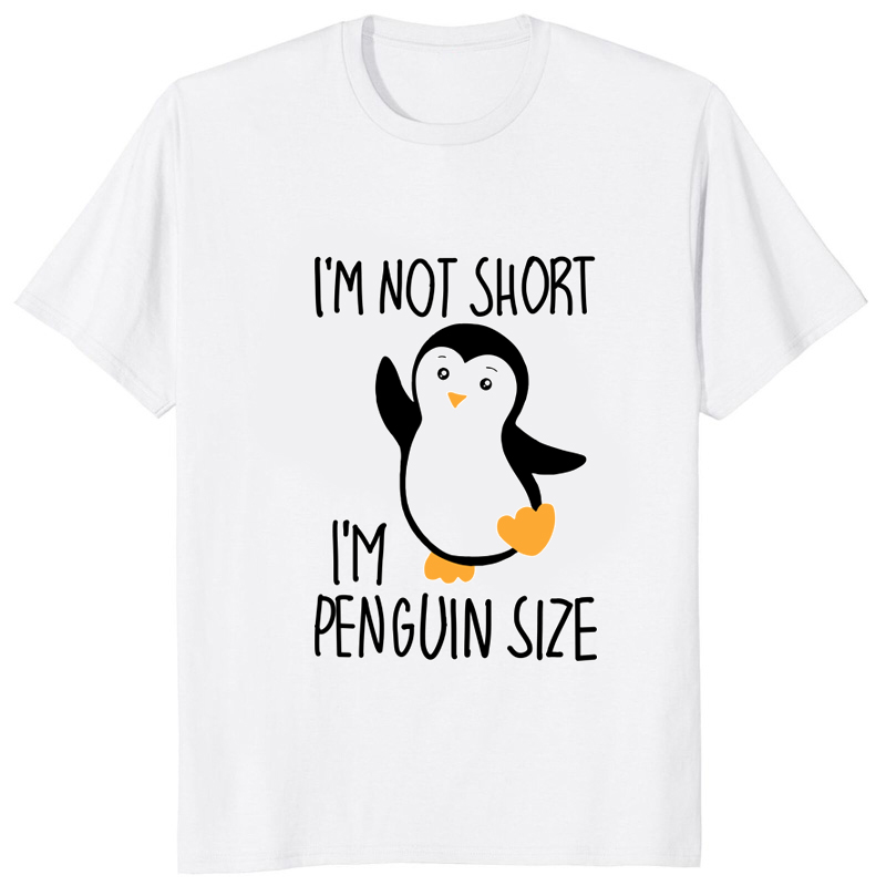 Im Not Short Im Penguin Size F - Streetwear Brand T Shirt recension och pris