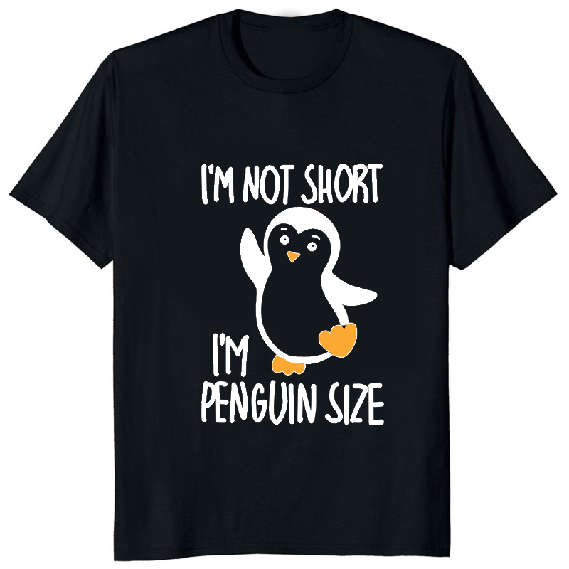 Im Not Short Im Penguin Size F - Streetwear Brand T Shirt recension och pris